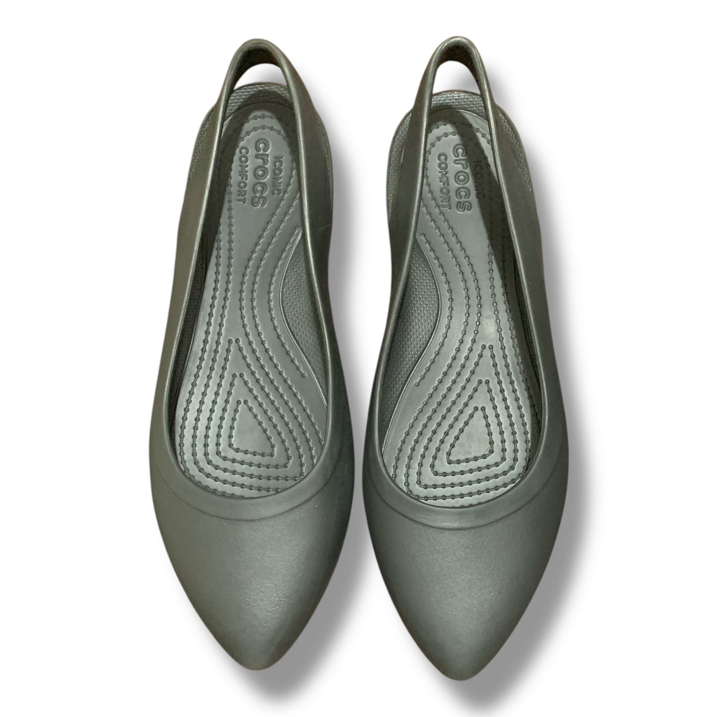 Crocs Ballet Flat Shoes | Pre-Loved Condition 10/10 Excellent | Size US W8 | 38-39