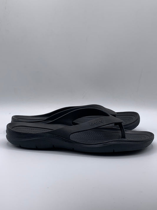 CROCS WOMENS SWIFTWATER FLIP SANDALS | PRE LOVED CONDITION 9/10 | SIZE W8 EU 38-39