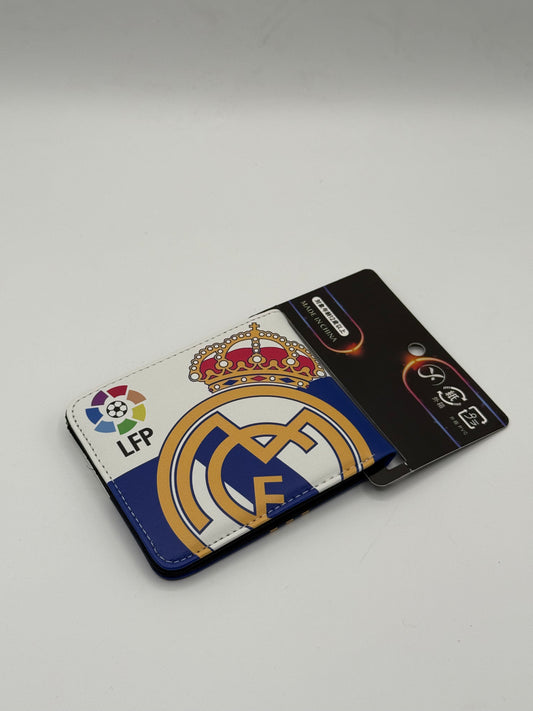 Premium Real Madrid Logo Wallet – High-Quality Imported Edition