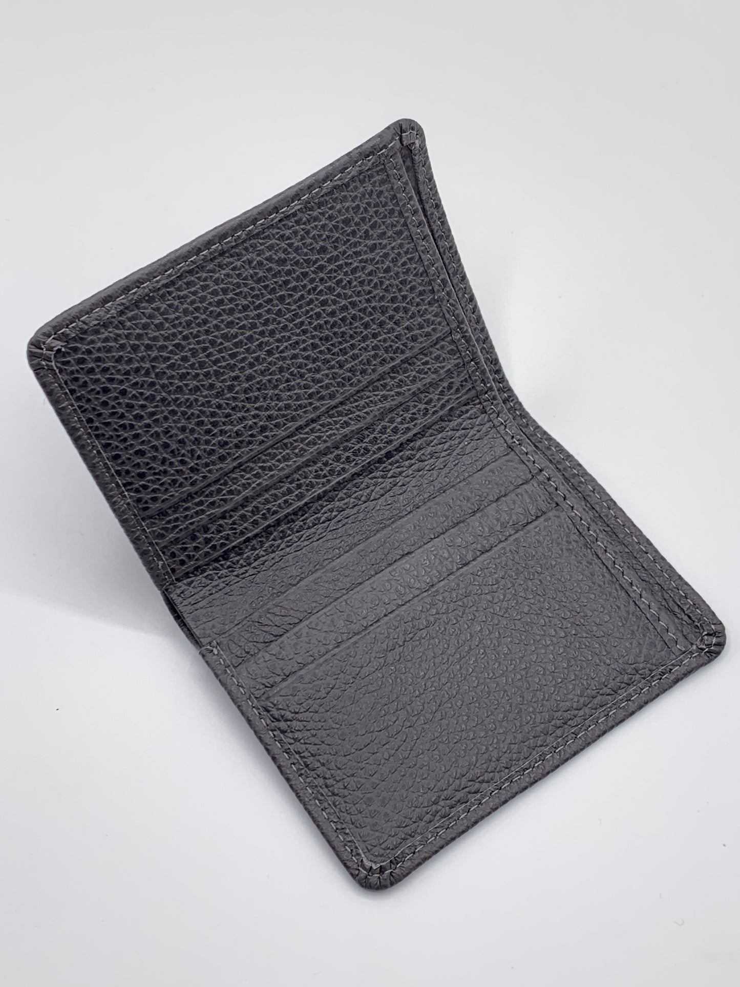 Premium Textured Leather Card Holder Wallet – Slim & Minimal Design