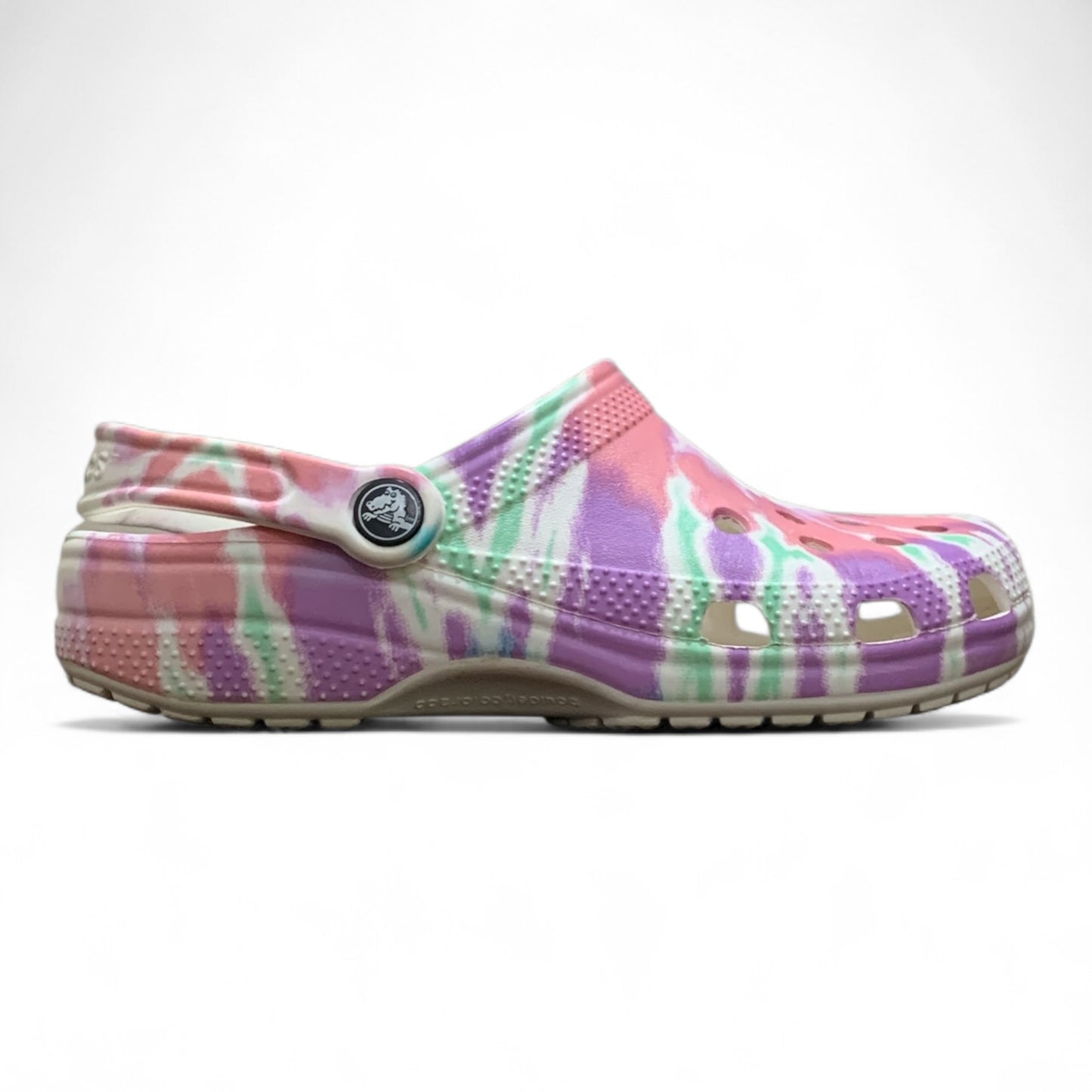 Crocs Classic Tie Dye Clogs | Pre-Loved Condition 10/10 Excellent | Size US M5 W7 | 37-38