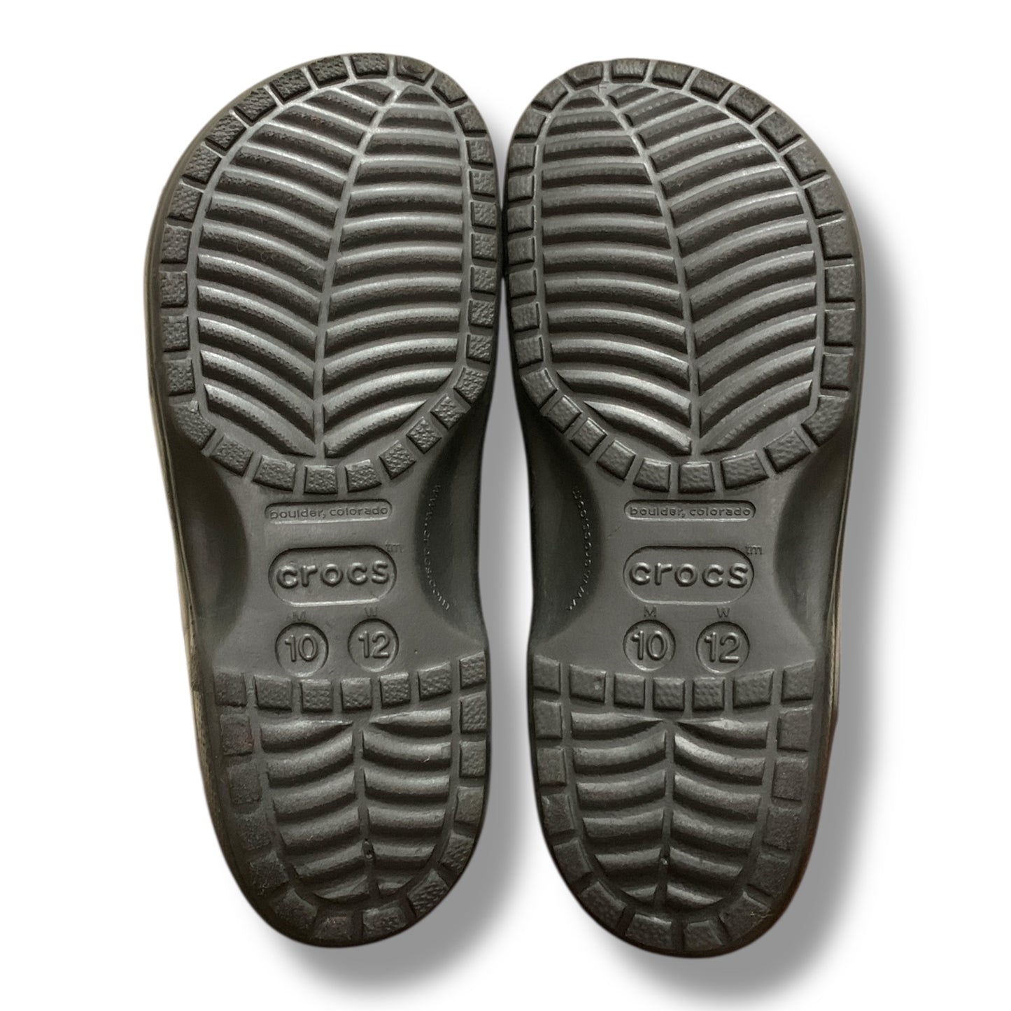 Crocs Black Boulder Colorado Clogs | Condition 10/10 | Size M10-W12 | 43-44