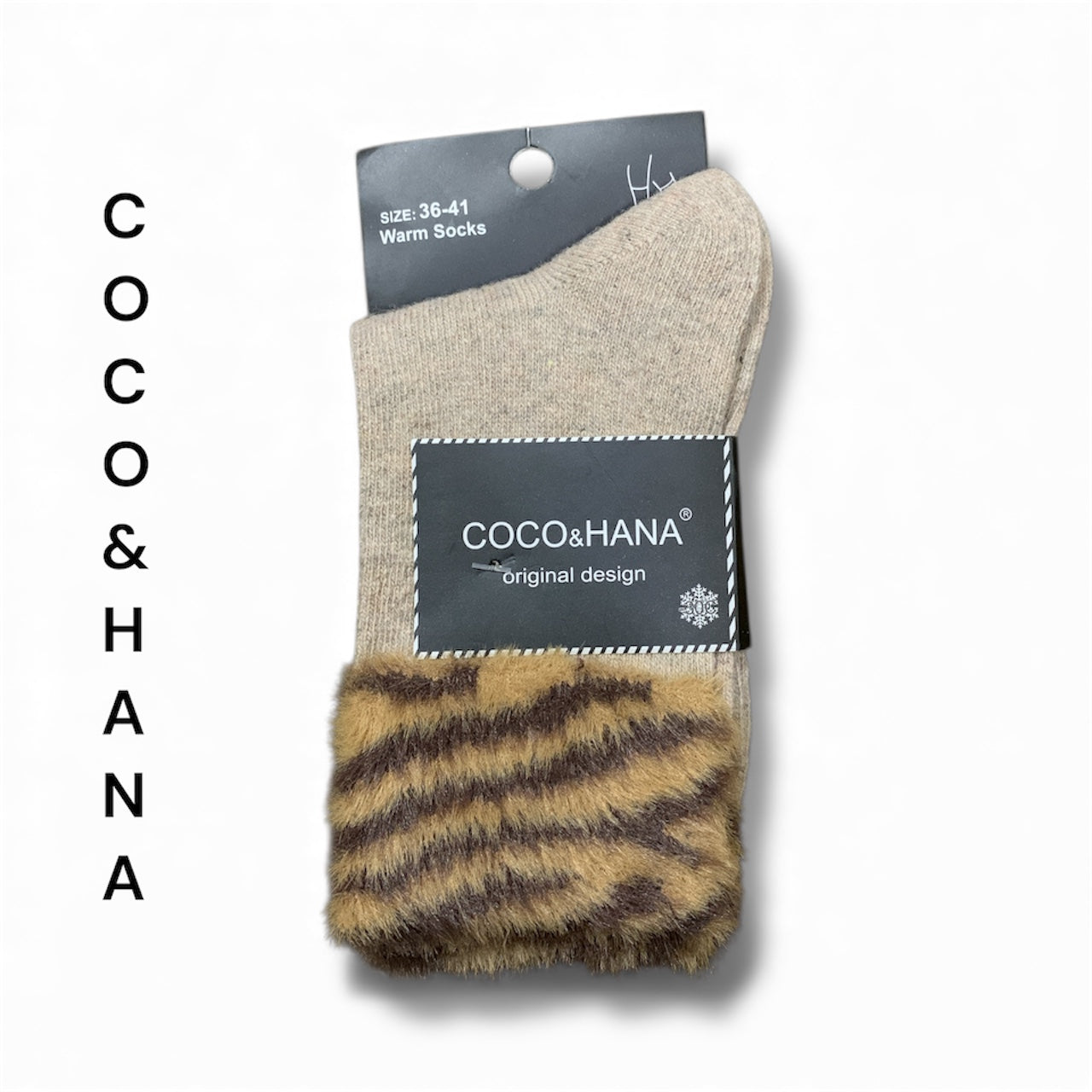 COCO&HANA Warm Winter Socks (ONE PAIR PACK)