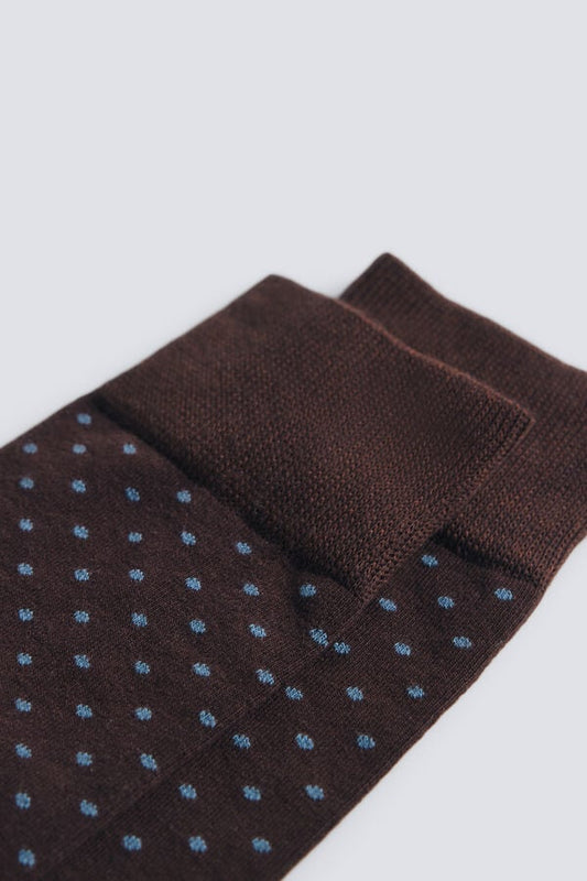 Springfield Long polka dot contrast sock (PACK OF 3)