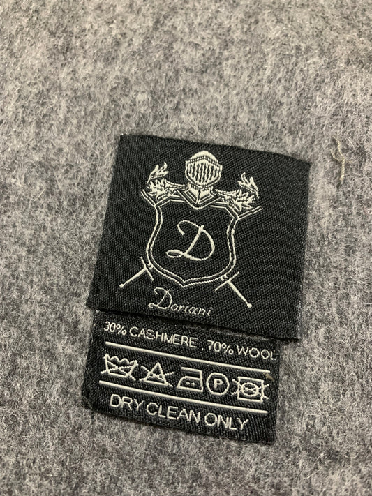 DORIANI MEN’S CASHMERE WOOL MUFFLER – 30% CASHMERE, 70% WOOL | LUXURY WINTER SCARF