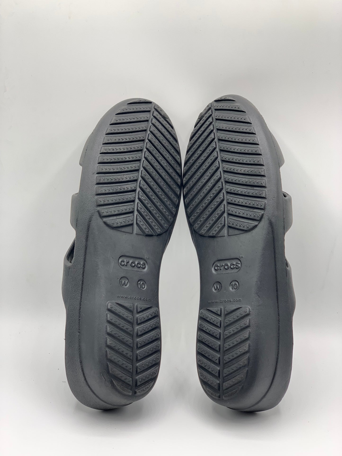 CROCS SANRAH STRAPPY WEDGE SANDALS | PRE LOVED CONDITION EXCELLENT 10/10 | SIZE W10 | EU 41-42