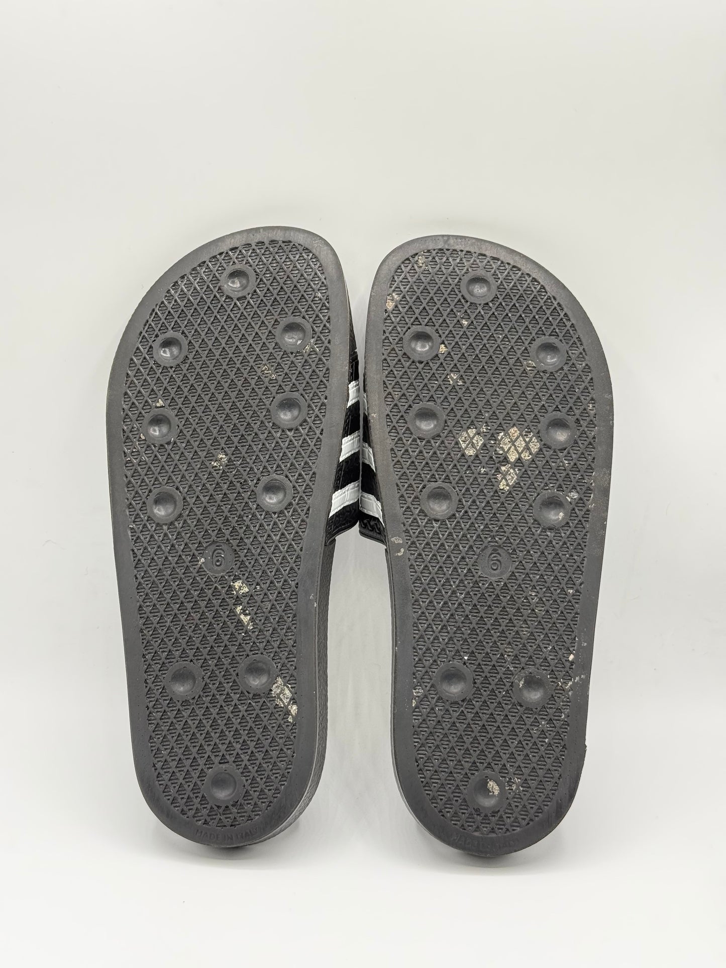 Adidas Adilette Slides | Excellent Condition | Size UK6 EU39 | Made In Italy 100% Original Product