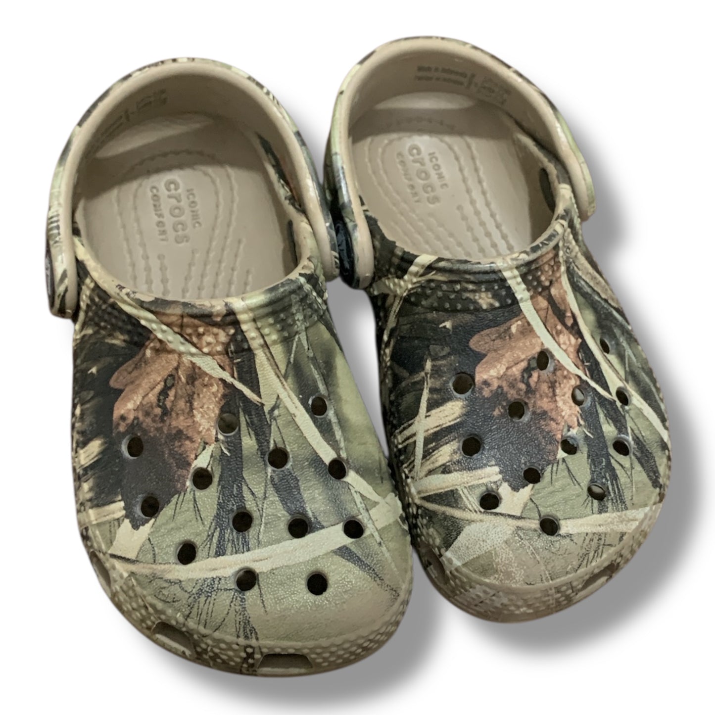 Crocs Kid’s Camo Clogs | Condition 9/10 | Size C7 | 23-24