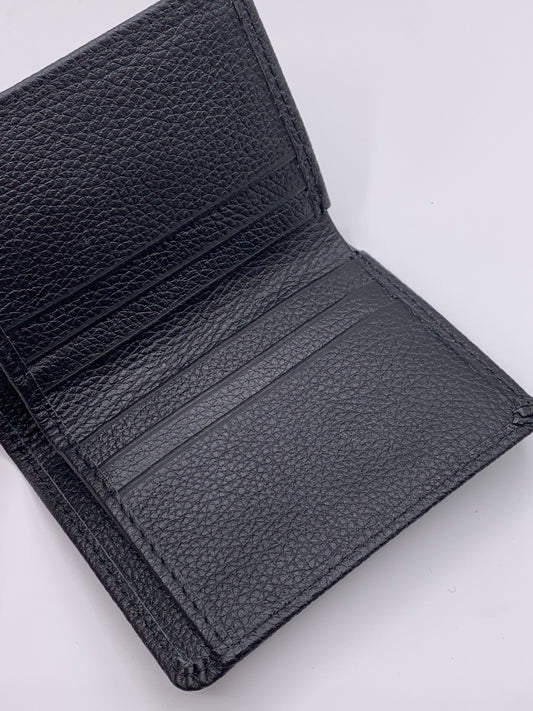 Premium Textured Leather Card Holder Wallet – Slim & Minimal Design