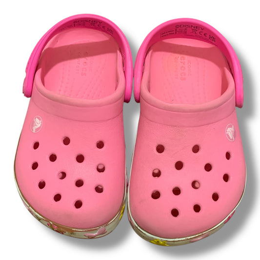 Crocs Kid’s Disney Pink Clogs 206800 | Condition 8.5/10 | Size C7 | 23-24