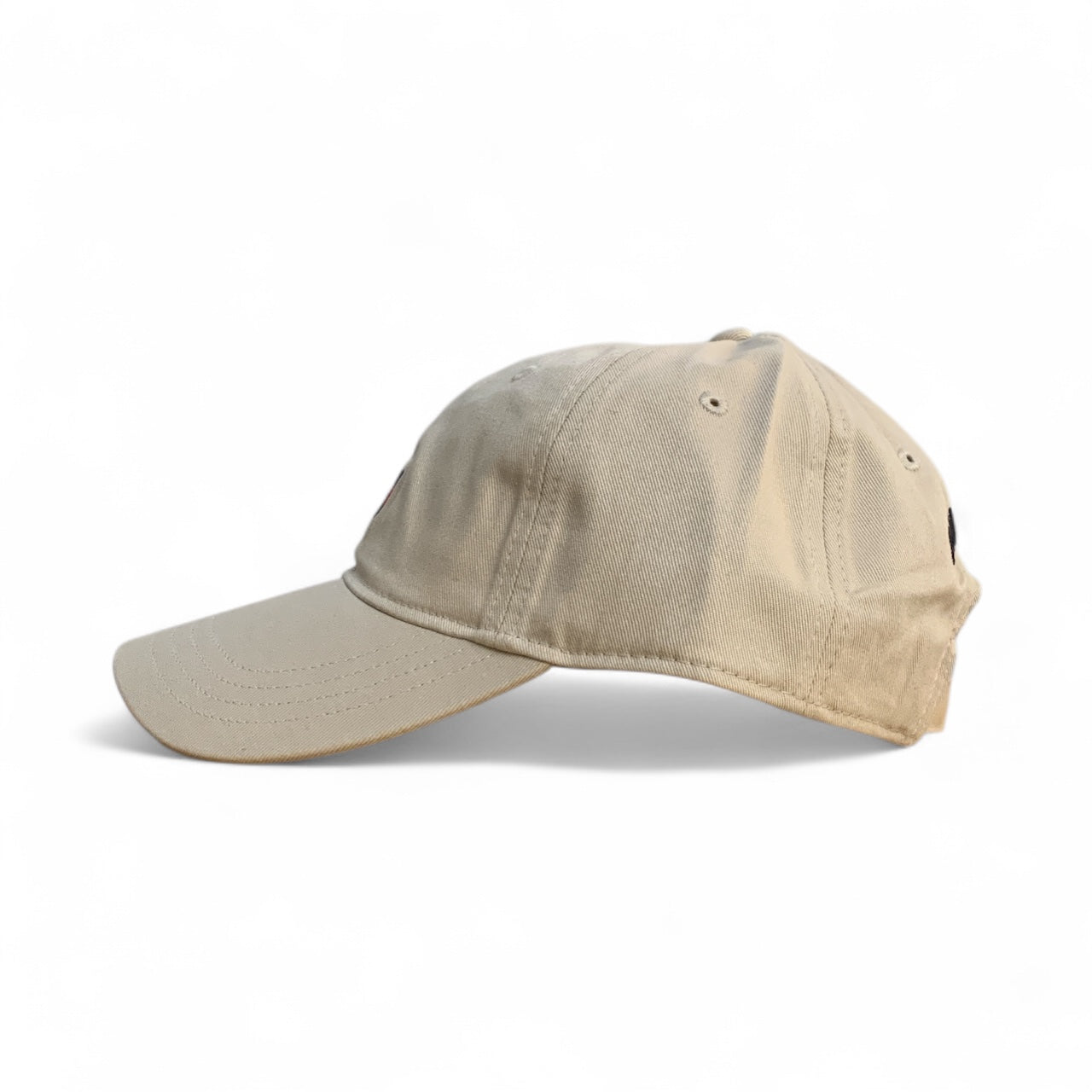 Tommy Hilfiger Beige Embroidered Flag Logo Cap