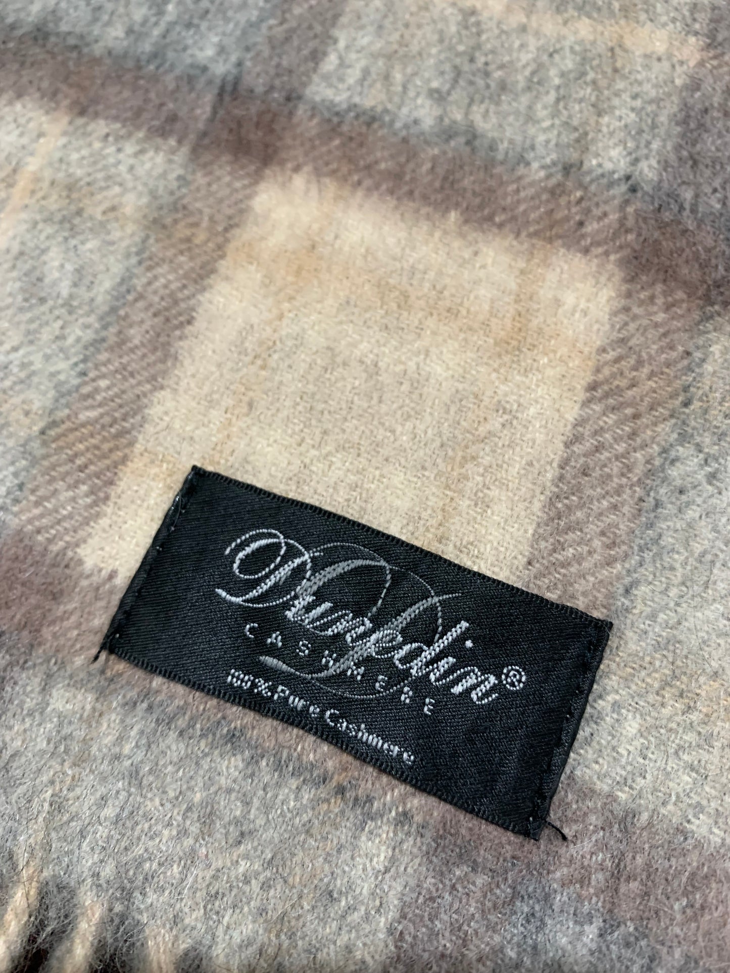 DUNEDIN MEN’S 100% CASHMERE WOOL SCARF/MUFFLER