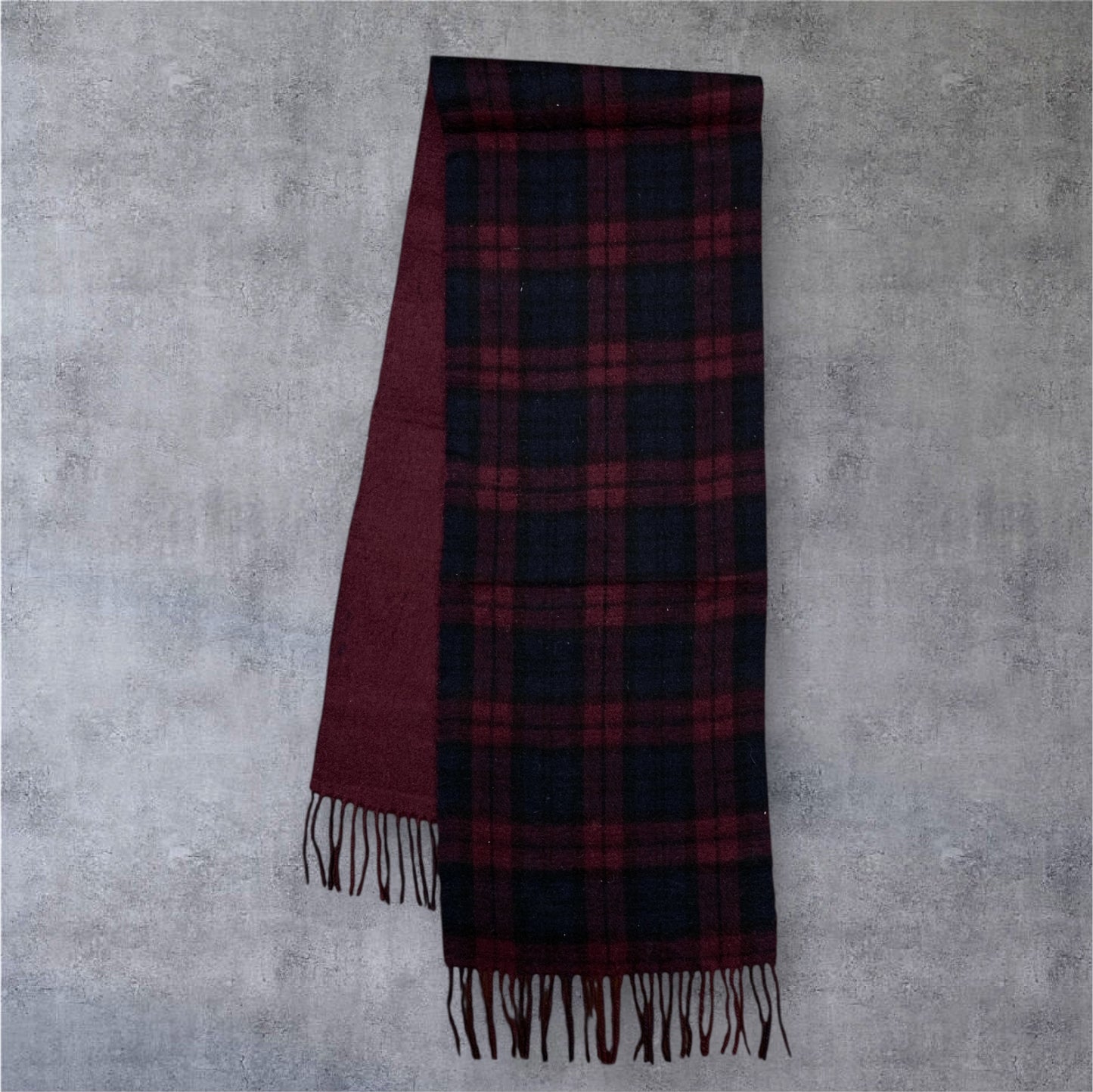 Men’s 100% Pure Lambs Wool Scarf – Soft, Warm & Classic