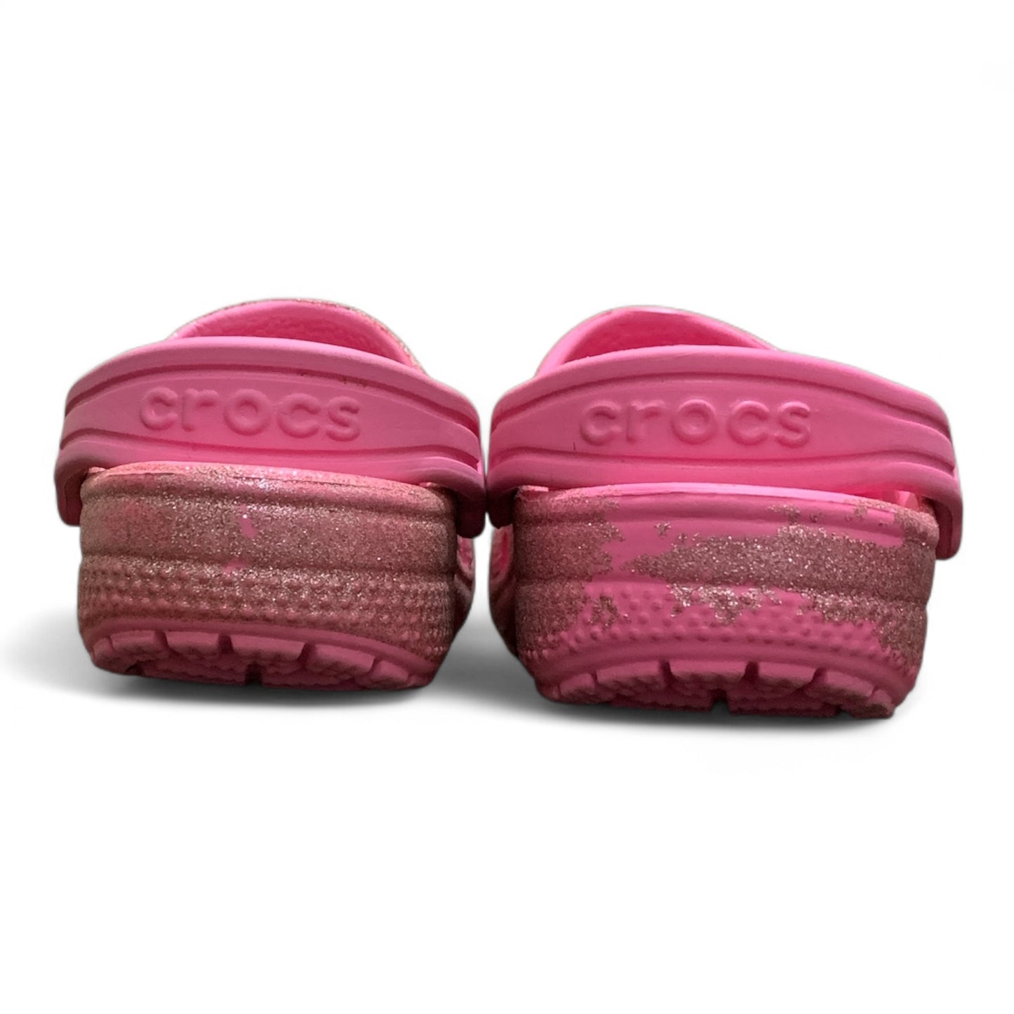 Crocs Kid’s Classic Glitter Clogs 205441 | Condition 10/10 | Size C8 | 24-25