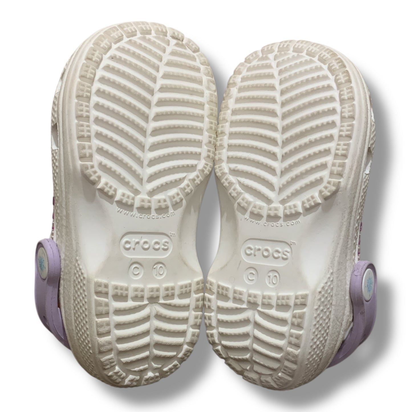 Crocs Kids Classic Fun Lab Frozen II Clogs | condition 10/10 | Size C7 | 23-24 |C10 | 27-28