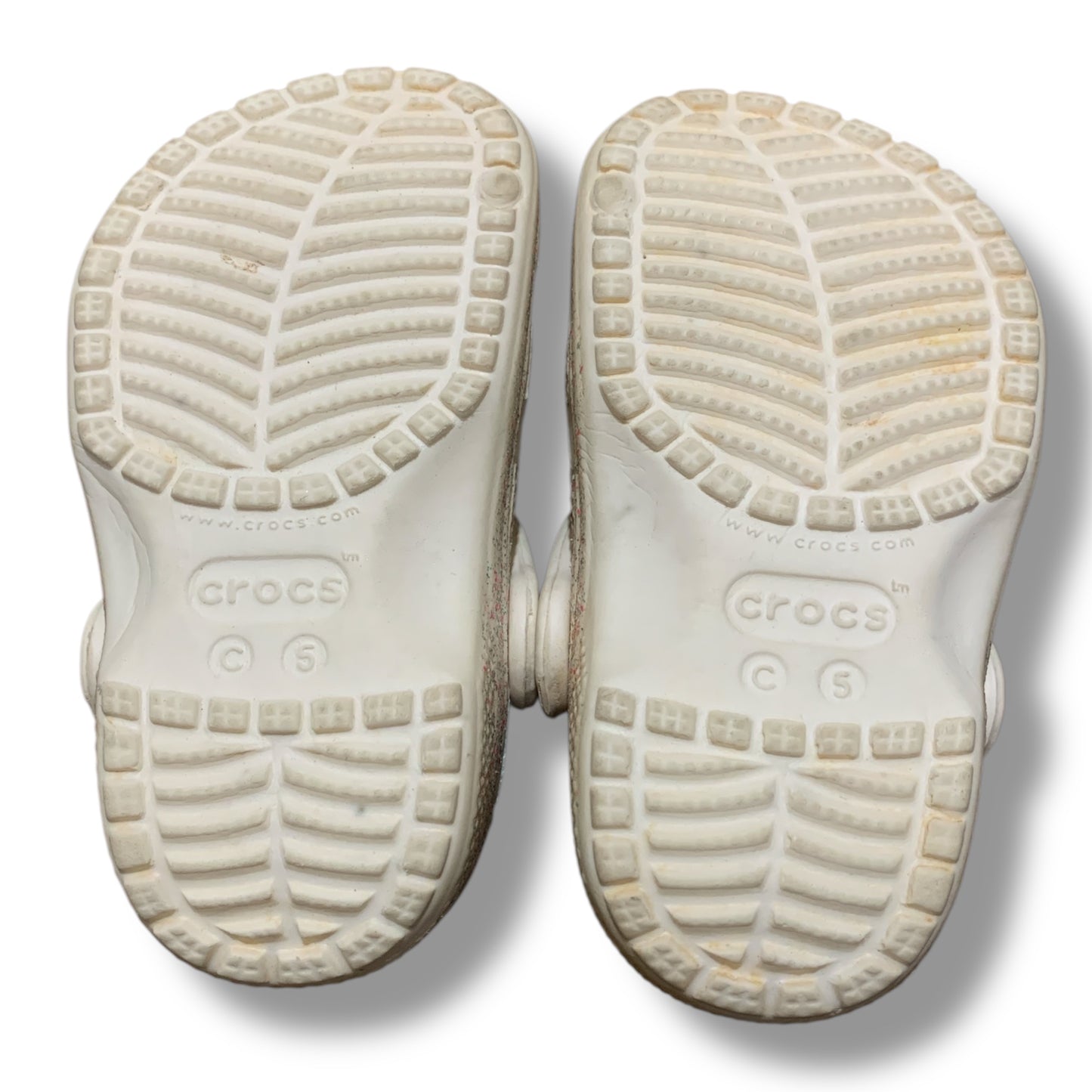 Crocs Kid’s Classic Glitter Clogs | Condition 9.5/10 | Size C5 | 20-21 | C7 | 23-24