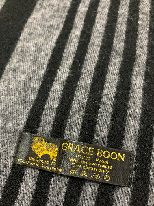 Grace Boon Men’s 100% Woollen Scarf / Muffler – Designed & Furnished in Australia