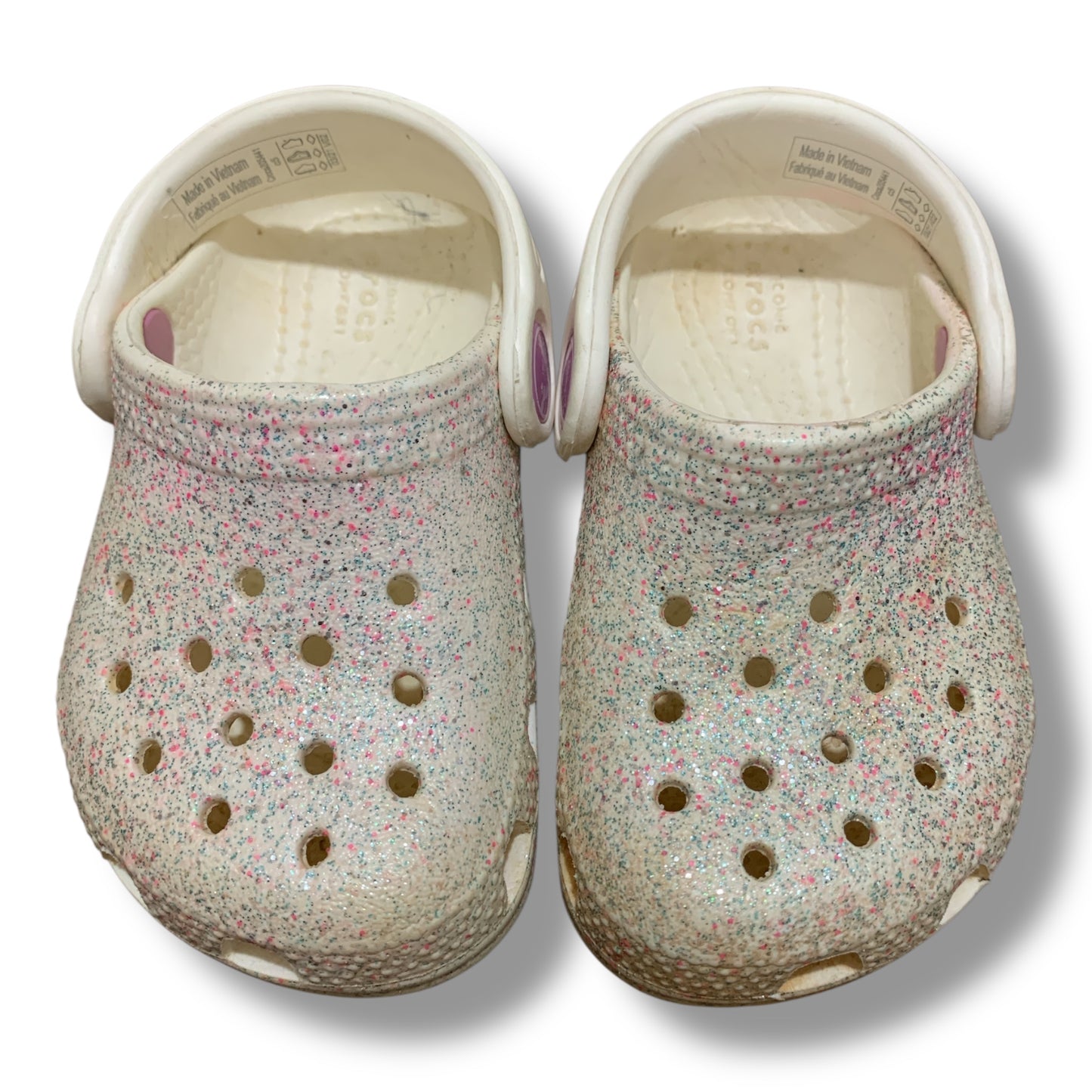 Crocs Kid’s Classic Glitter Clogs | Condition 9.5/10 | Size C5 | 20-21 | C7 | 23-24