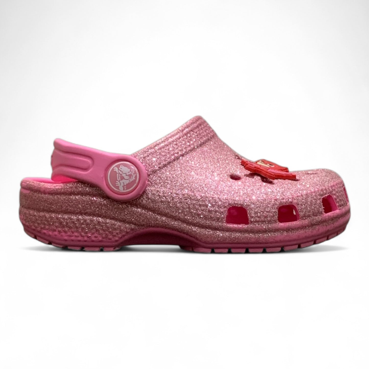 Crocs Kid’s Classic Glitter Clogs 205441 | Condition 10/10 | Size C8 | 24-25