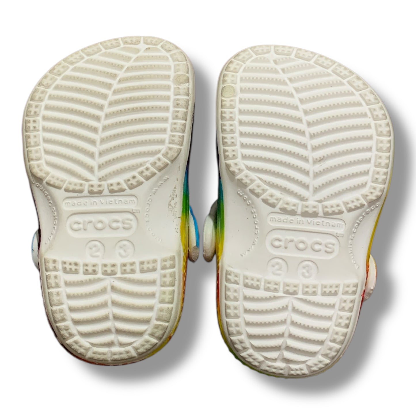 Crocs Kid’s Baya Tie-Dye Graphic Clogs | Condition 9/10 | Size C2-3 | 18-19
