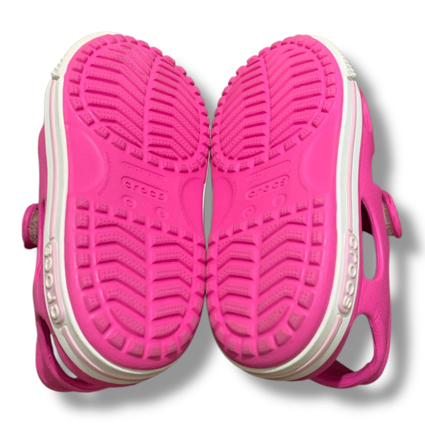 Crocs Kids Croc-Band Sandals | Pre-Loved Condition Like Brand New | Size C8 | 24-25