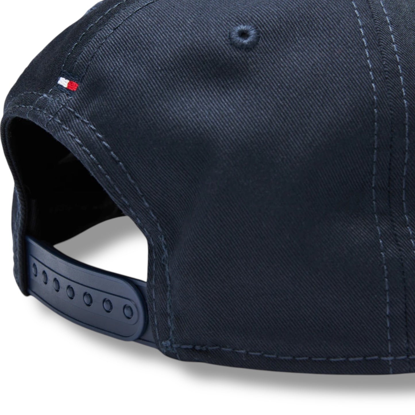 Tommy Hilfiger Signature Flat Brim Cap - Sky Captain