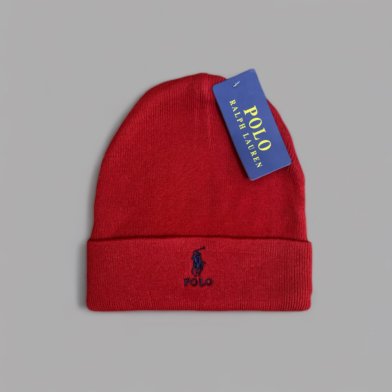 Red polo beanie online