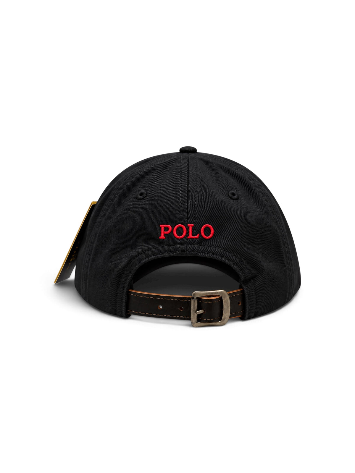 POLO RALPH LAUREN BIG PONY CAP – BLACK & RED