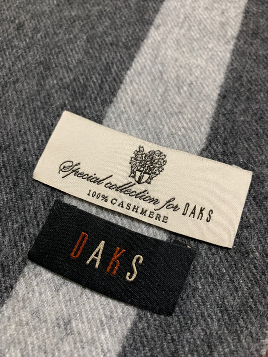 DAKS SPECIAL COLLECTION MEN’S 100% CASHMERE MUFFLER