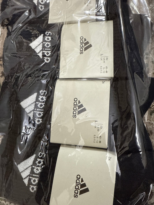 ADIDAS CUSHIONED SPORTSWEAR CREW SOCKS (PACK OF 3 PAIRS)
