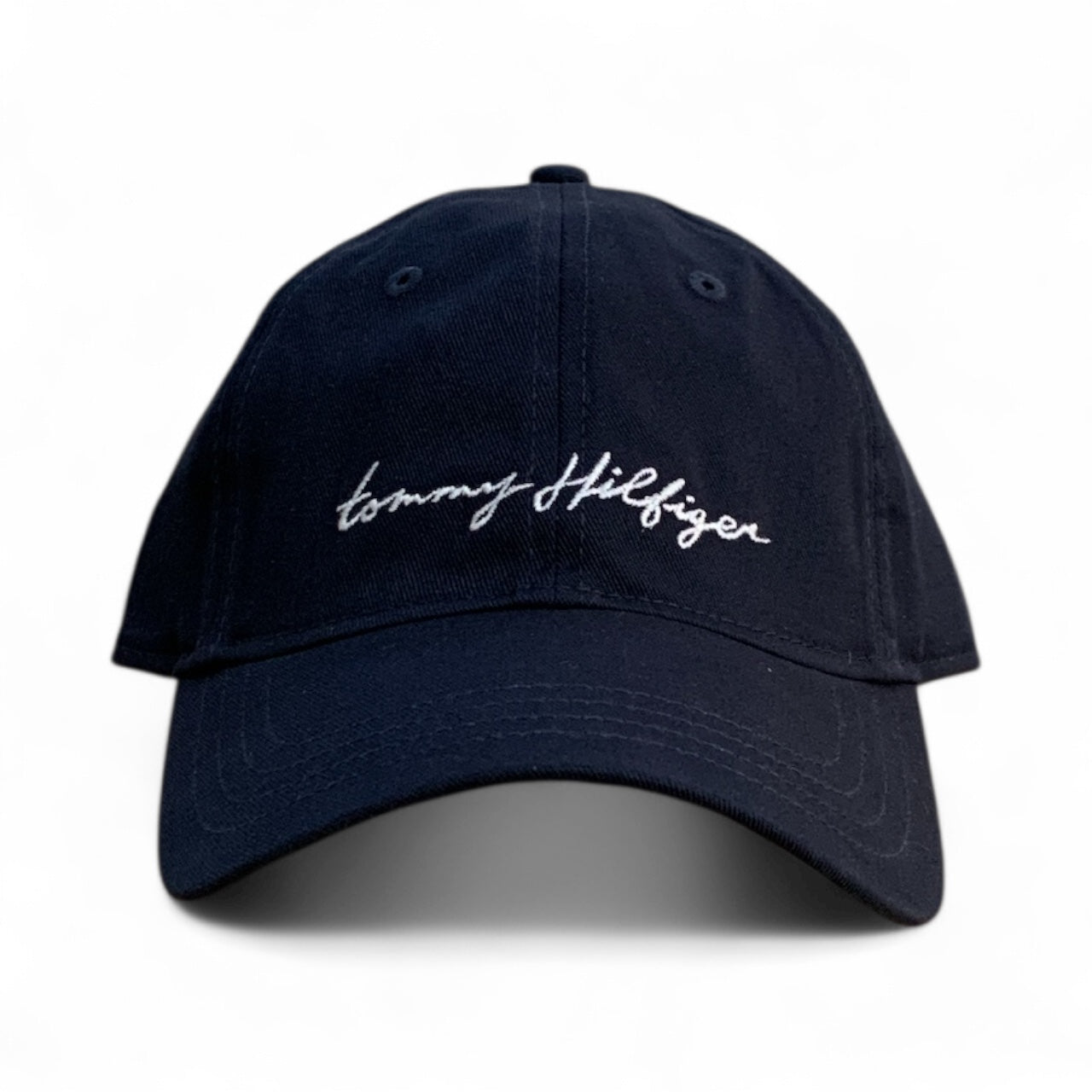 TOMMY HILFIGER SIGNATURE LOGO COTTON CAP