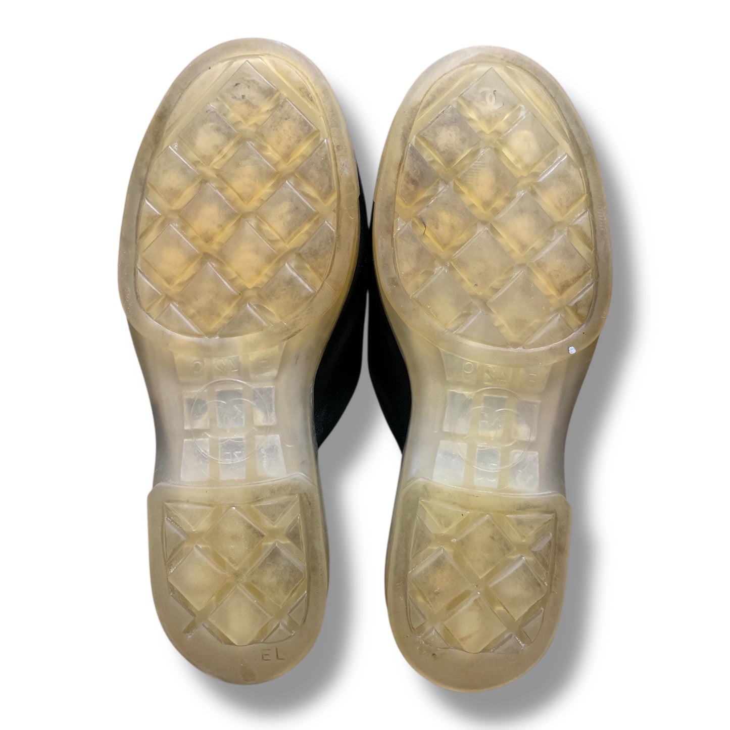 Chanel CC Logo Leather slides | Pre-Loved Condition 10/10 | Size EU 36-37| Made In Italy