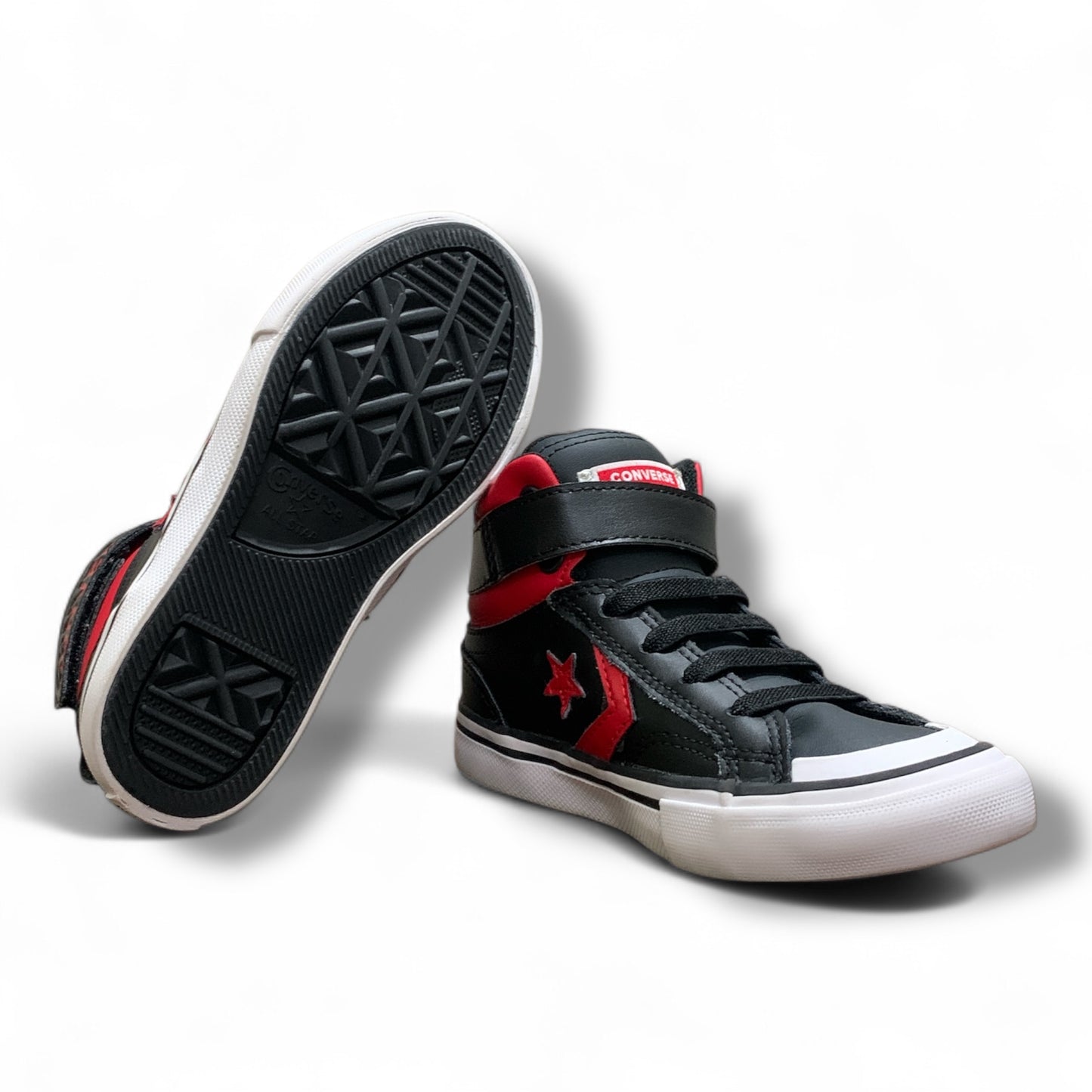 Converse Pro Blaze Strap Youth Sneakers | Pre-Loved Excellent Condition 10/10 | Size EU 28