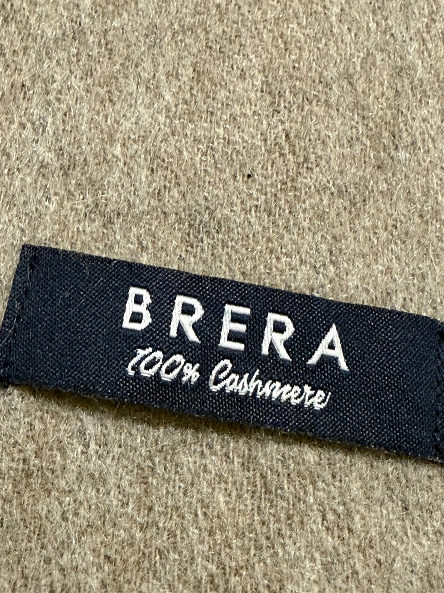 BRERA MEN’S 100% CASHMERE WOOL MUFFLER – LUXURY WINTER SCARF