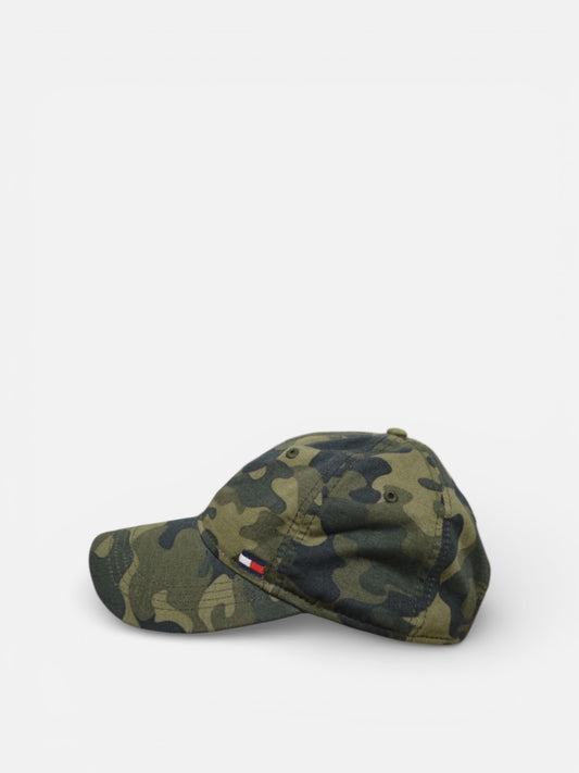 Tommy Hilfiger Flag Logo Camo Cap