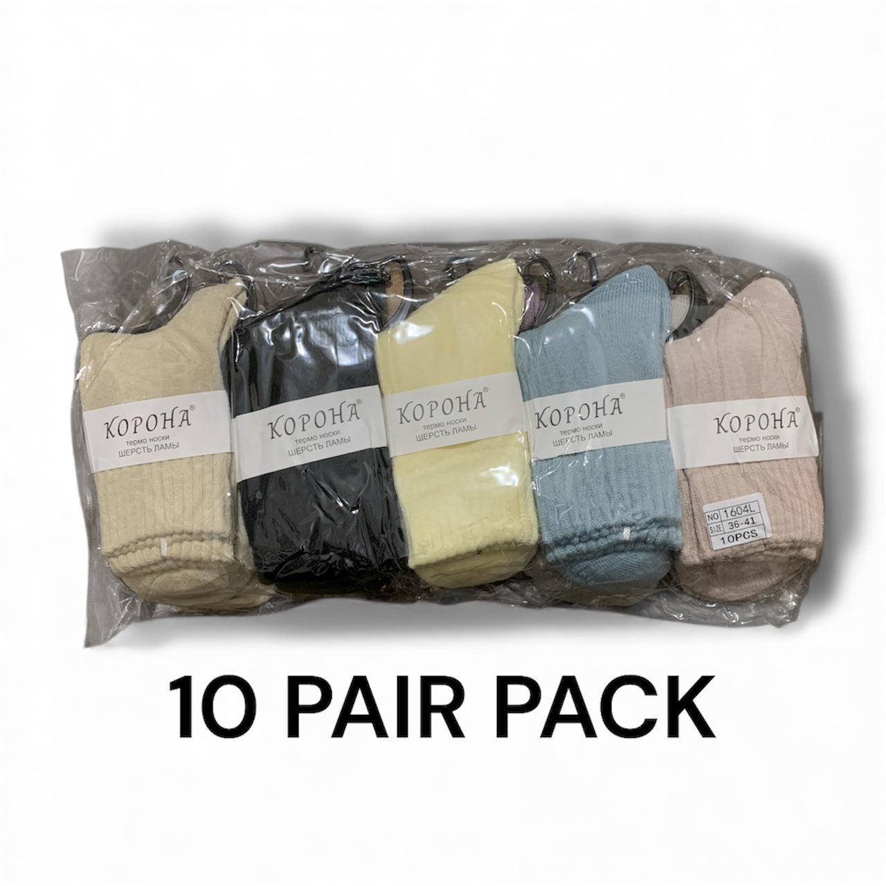 KOPOHA WOMEN WARM AND FUZZY SOCKS (10 PAIRS PACK)