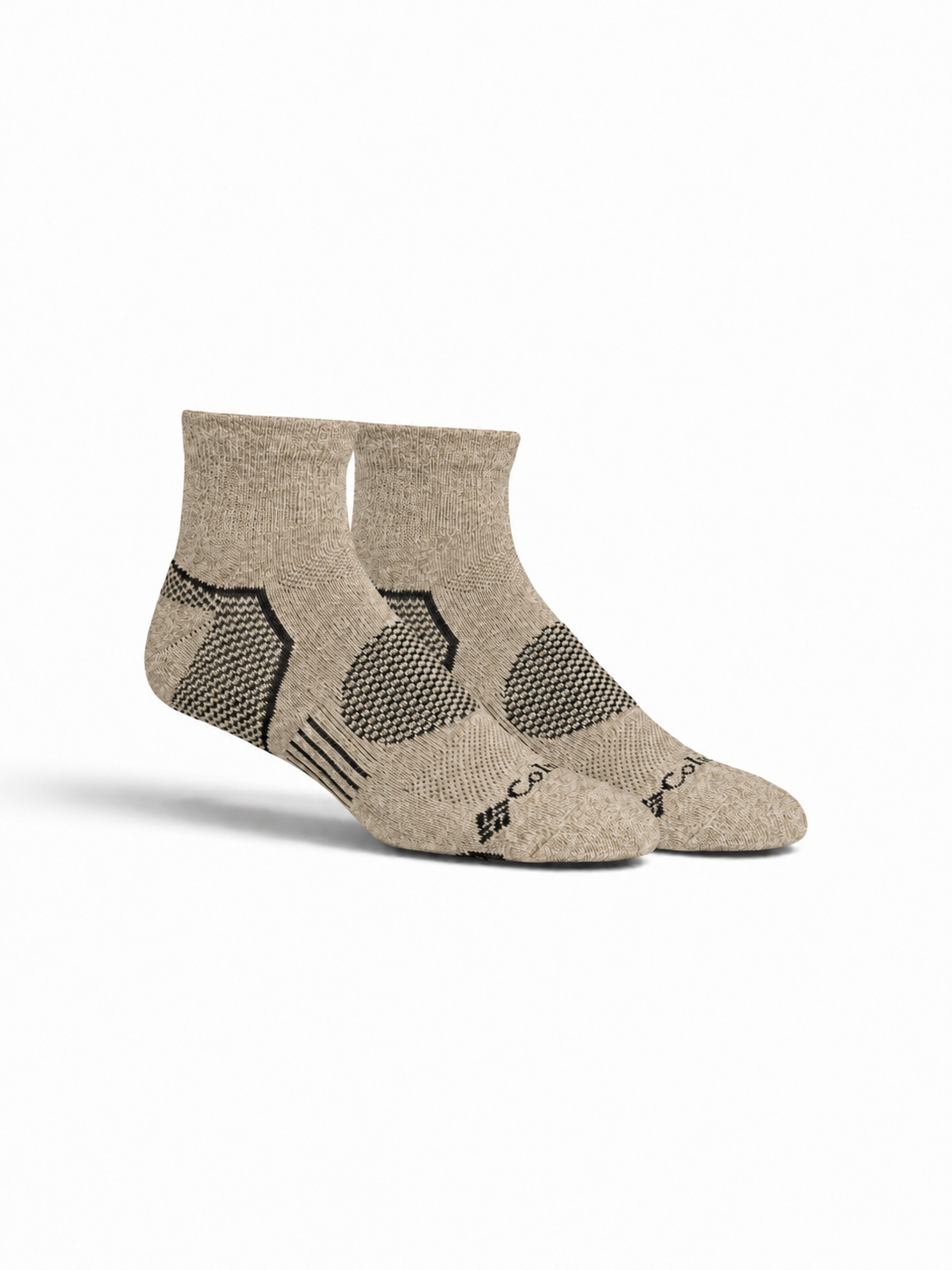 Columbia Balance Point Walk Quarter Socks Double Cushion (2Pair Pack)