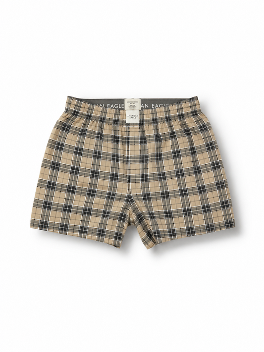 American Eagle Stretch Plaid Classic Boxer Short (ONE PIECE PACK)