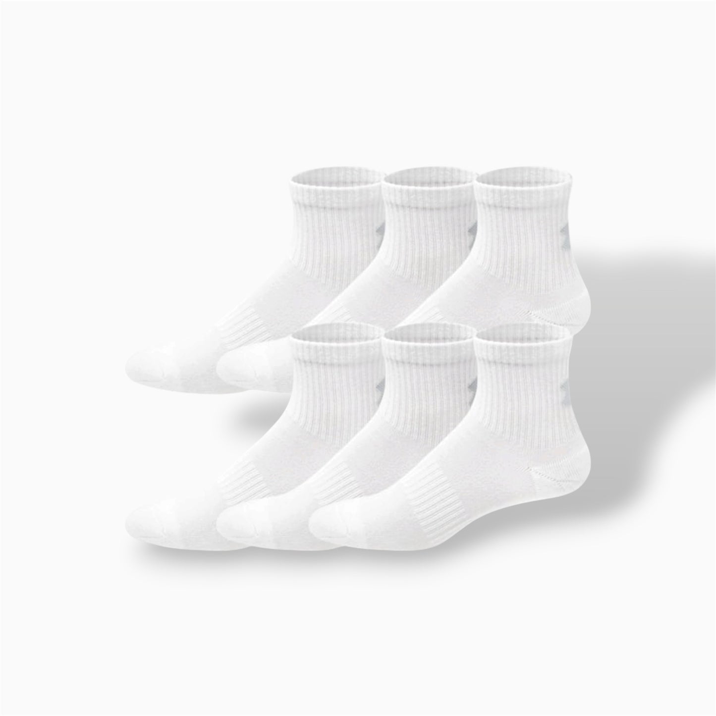Under Armour Quarter Training Cotton Socks Pack Of 6 Pairs