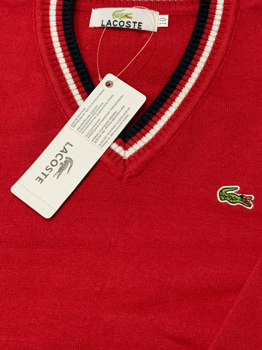 Kid’s Lacoste Cotton Full Sleeve Jersey-Soft&Premium