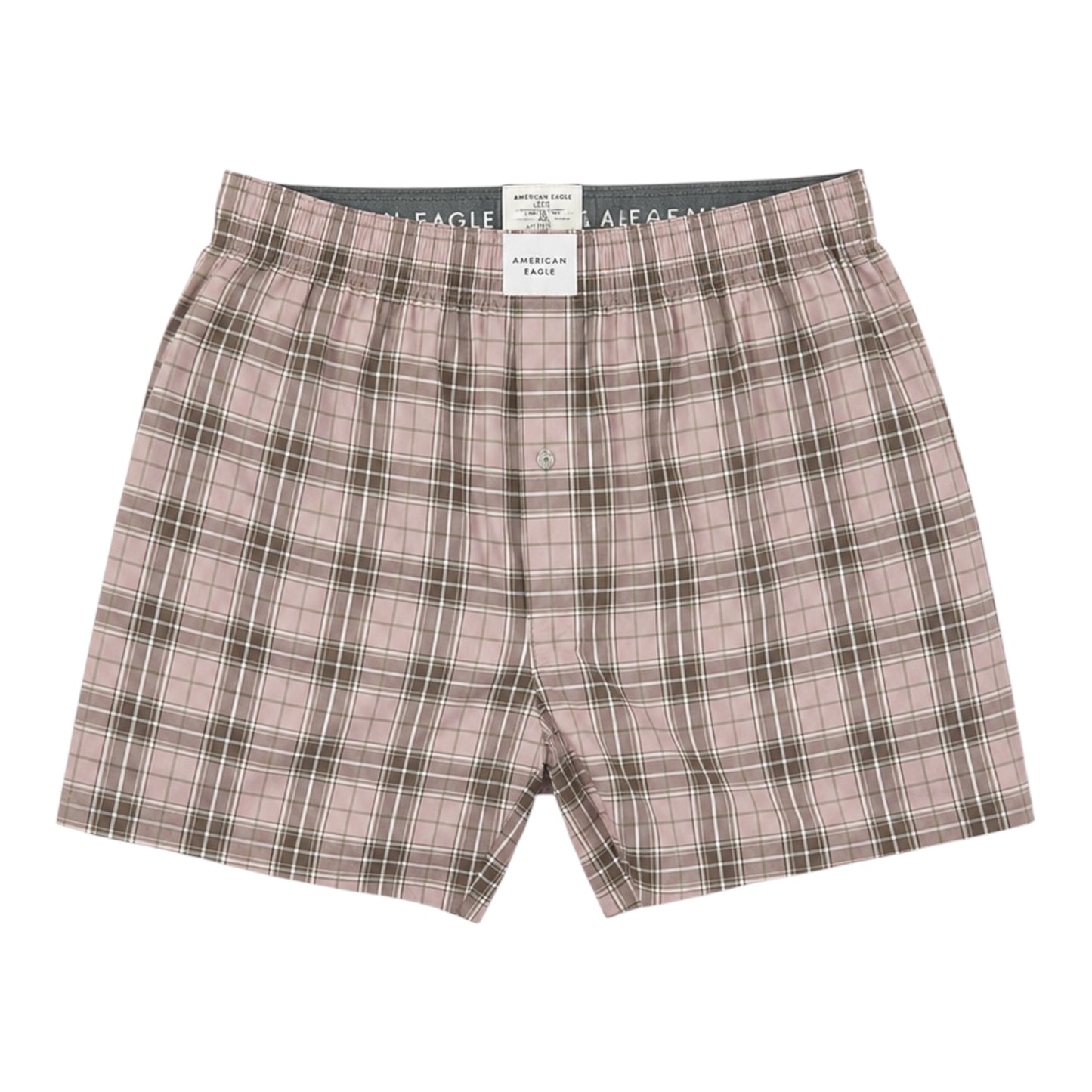American Eagle Stretch Plaid Classic Boxer Short