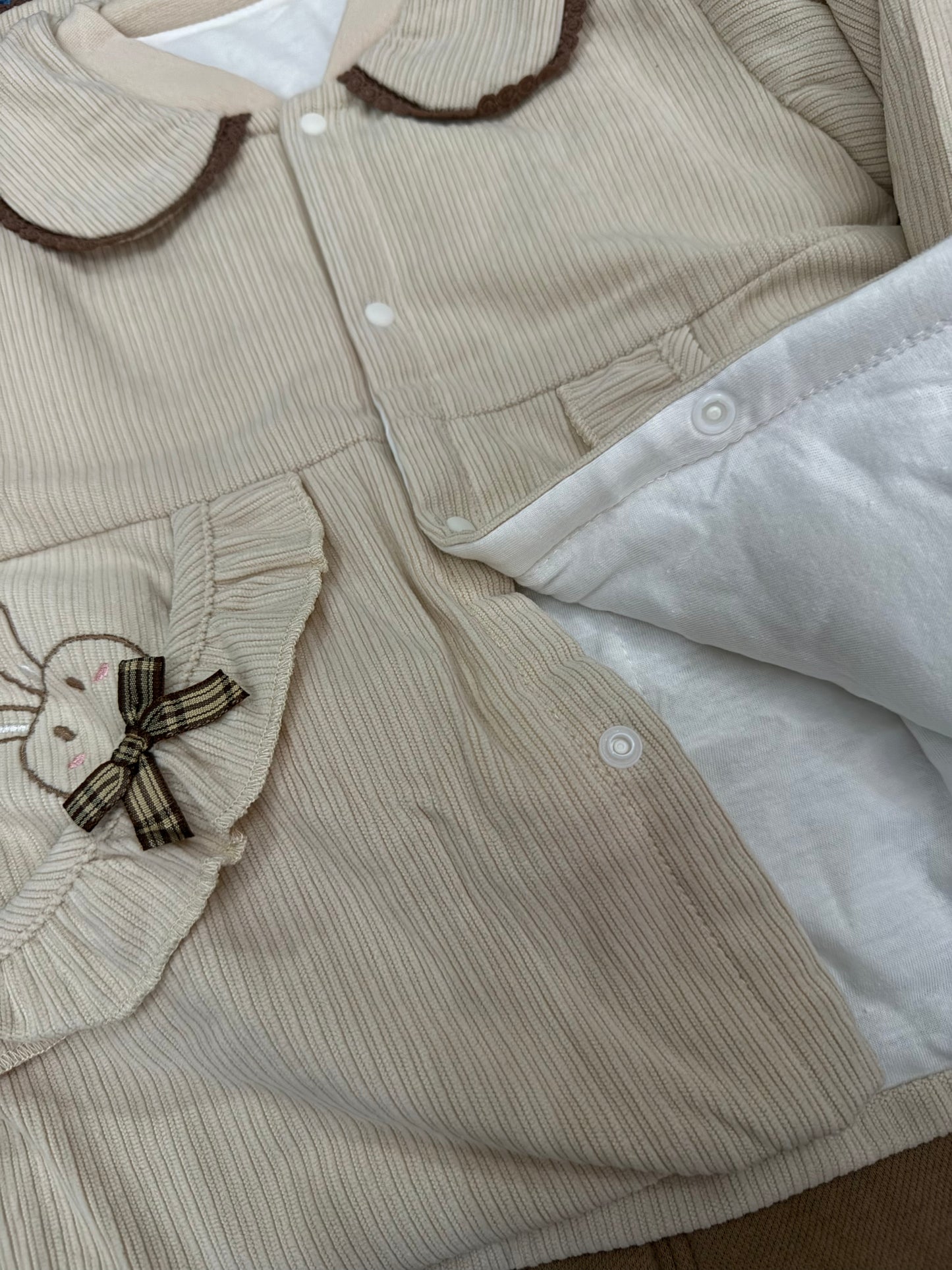 Little Bunny” thin/padded cotton Shirt Trouser Set