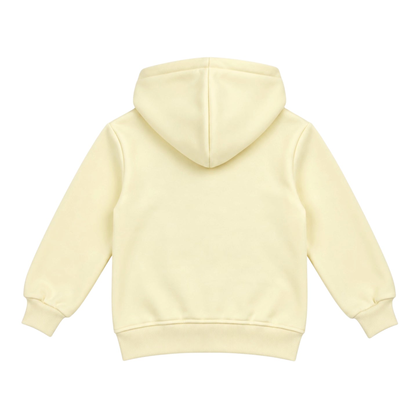 Girls’ Cream Leopard Print Floral Hoodie