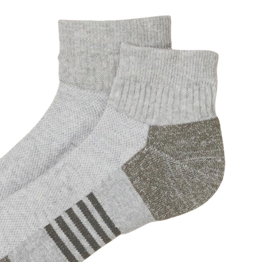 Essentials mens 6-pack Performance Cotton Cushioned Ankle Socks