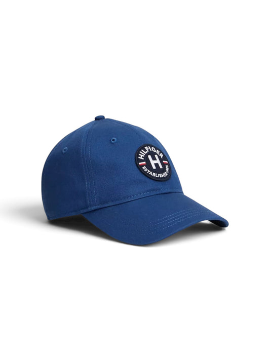 TOMMY HILFIGER CIRCLE LOGO COTTON CAP