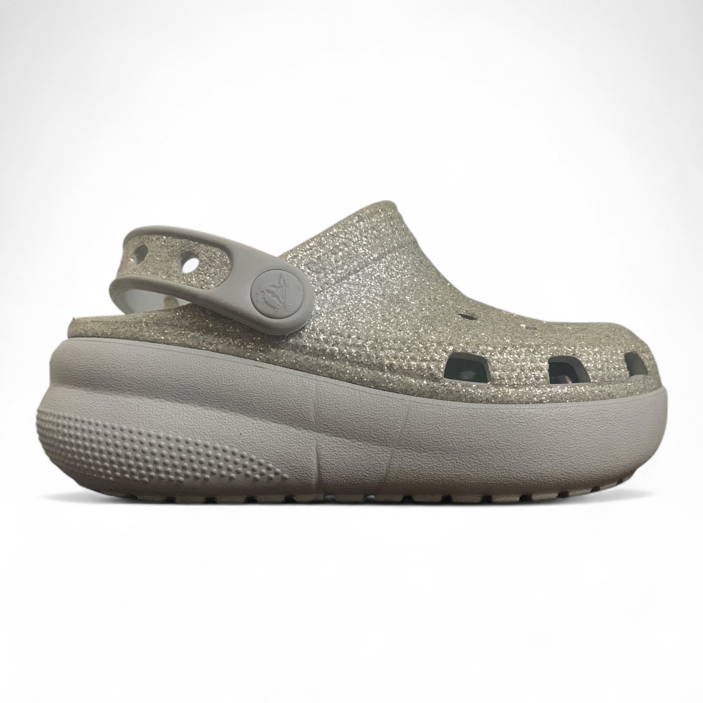 Crocs Girls Glitter Clogs | Condition Excellent | Size C11 | 28-29