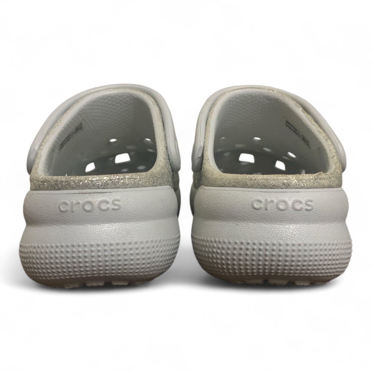 Crocs Girls Glitter Clogs | Condition Excellent | Size C11 | 28-29