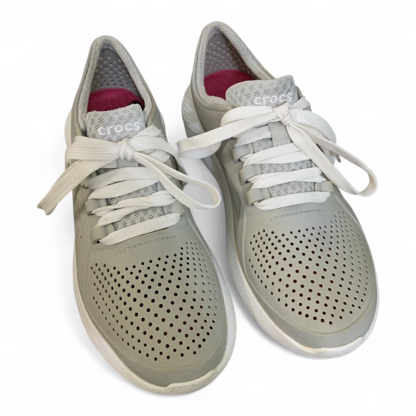 CROCS LITERIDE PACER SNEAKERS - 205234 | CONDITION EXCELLENT | SIZE W8 | EU 38-39