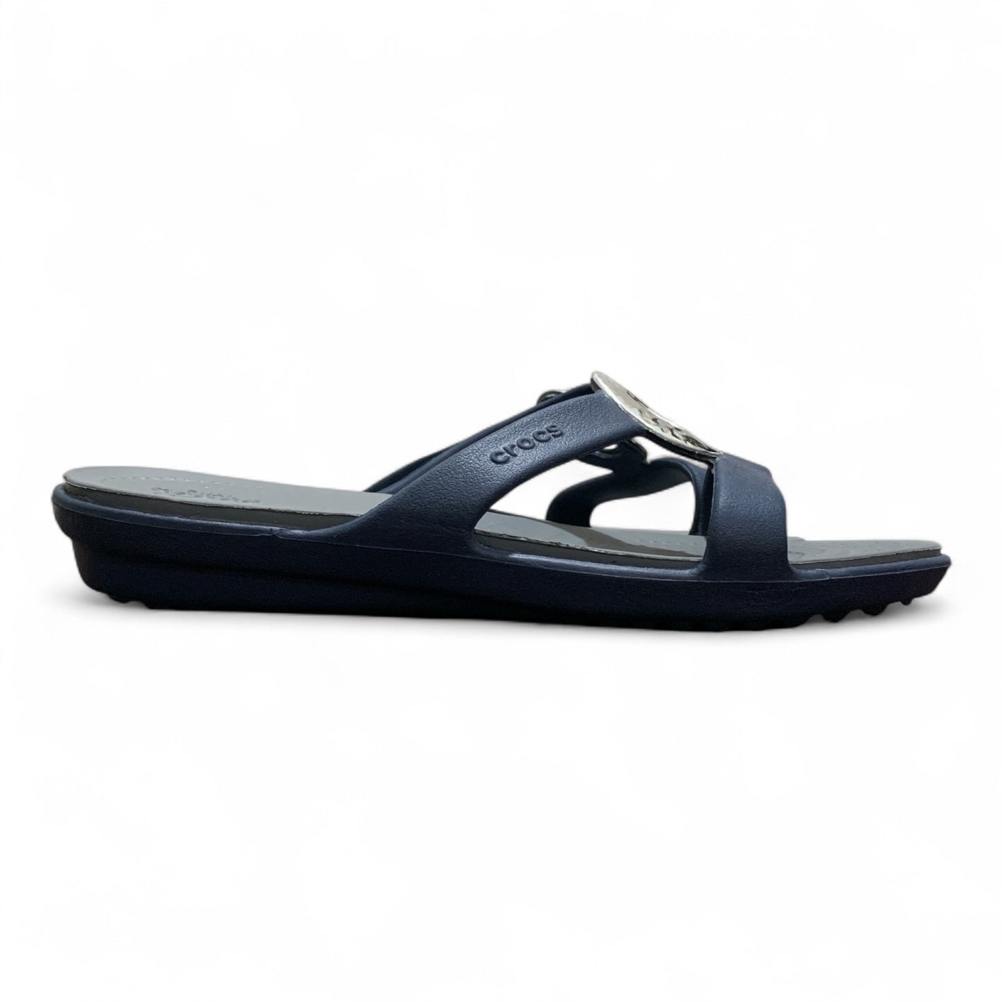Crocs Sanrah Hammered Circle Slides 205137| Condition Excellent | Size US W6 | EU 36-37