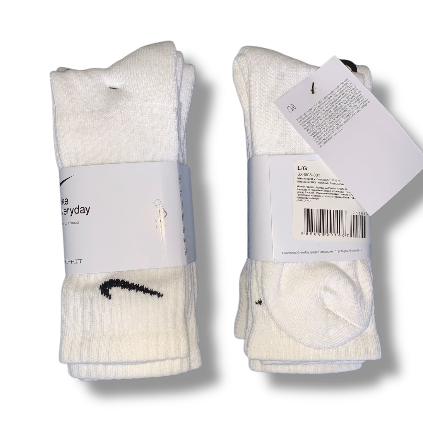 Nike Everyday Plus Cushioned
Training Crew Socks (3 Pairs)